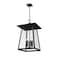 Z-Lite Rainer 6 Light Outdoor Chain Mount Ceiling Fixture, 17.5in. W x 28in. H, Black 5015CHXXL-BK - alternate 3